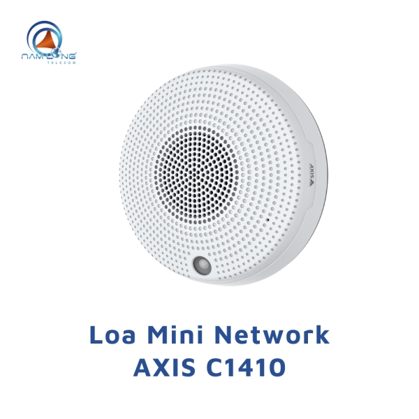 Loa Mini Network AXIS C1410 - Thiết Bị Họp Trực Tuyến, Hội Nghị Truyền Hình - Công Ty CP Viễn Thông Nam Long